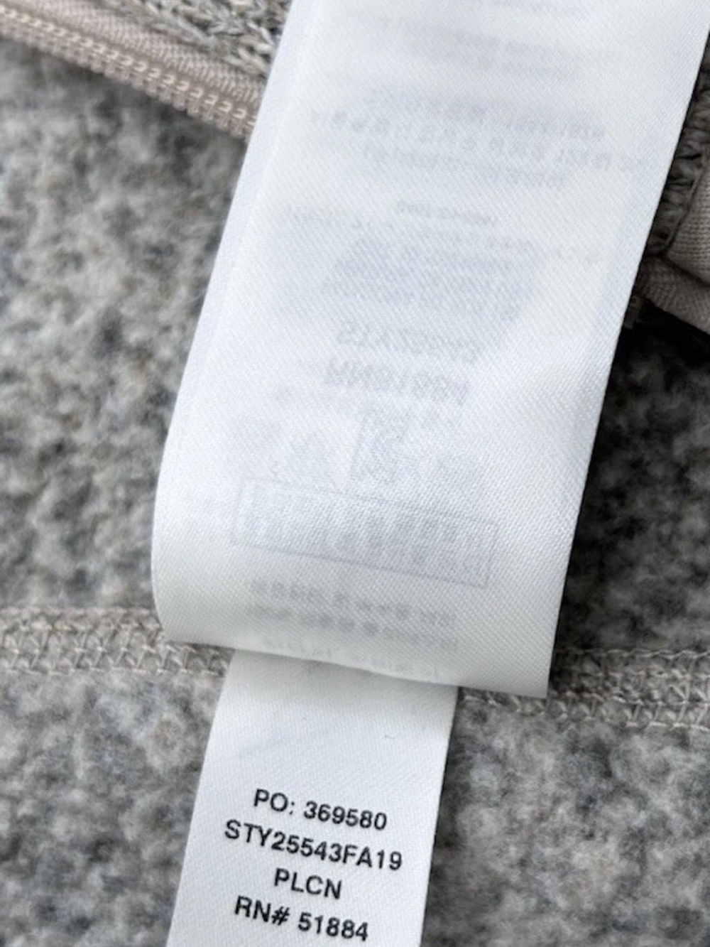 Patagonia Women's Better Sweater Full-Zip Knit Fleece Jacket Grey XXL - Picture 11 of 12